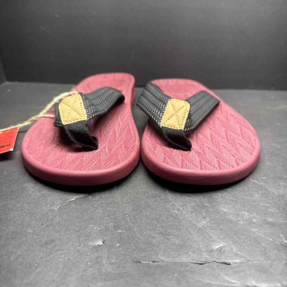 KuaiLu Mens Flip Flops Arch Support Comfortable Waterproof Open Toe Summer Beach
